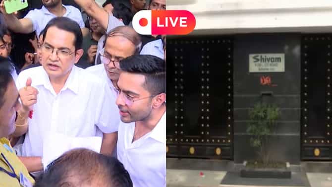 Live: ফের হুমায়ুন কবীরের বাড়িতে পুলিশ, কাঁকুড়গাছিতে ইডির অভিযান