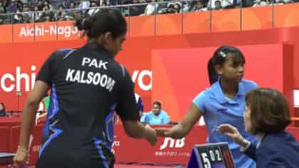 দু'দেশের অ্যাথলিটের 'নিষিদ্ধ' কাজ, এশিয়ানে টিটিতে হেলায় পাক বধ ভারতের!