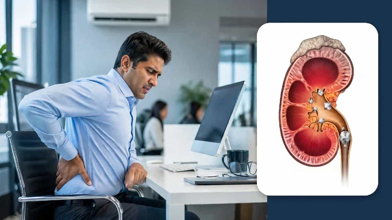 AC health risks: এসি ঘরে থাকলে কি কিডনিতে পাথর হয়? AC health risks: এসি ঘরে থাকলে কি কিডনিতে পাথর হয়?