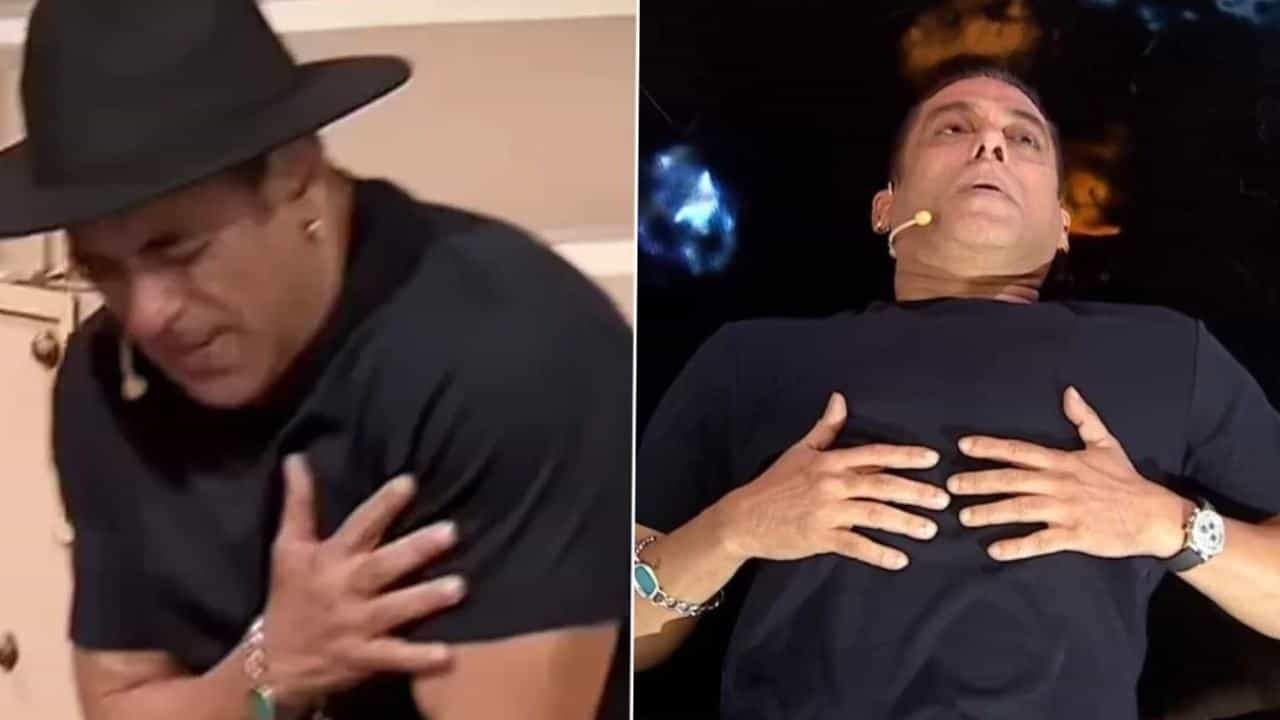 Salman Khan health update: বিগ বসের মঞ্চে বুকে হাত দিয়ে লুটিয়ে পড়েন সলমন! কী হয়েছে ভাইজানের? Salman Khan health update: বিগ বসের মঞ্চে বুকে হাত দিয়ে লুটিয়ে পড়েন সলমন! কী হয়েছে ভাইজানের?