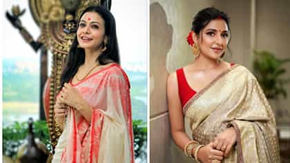 চেহারা যেমনই হোক, এভাবে শাড়ি পরলে লাগবে ছিপছিপে