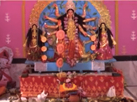 মহালয়াতেই বিসর্জন! আসানসোলে অভিনব দুর্গা বন্দনা