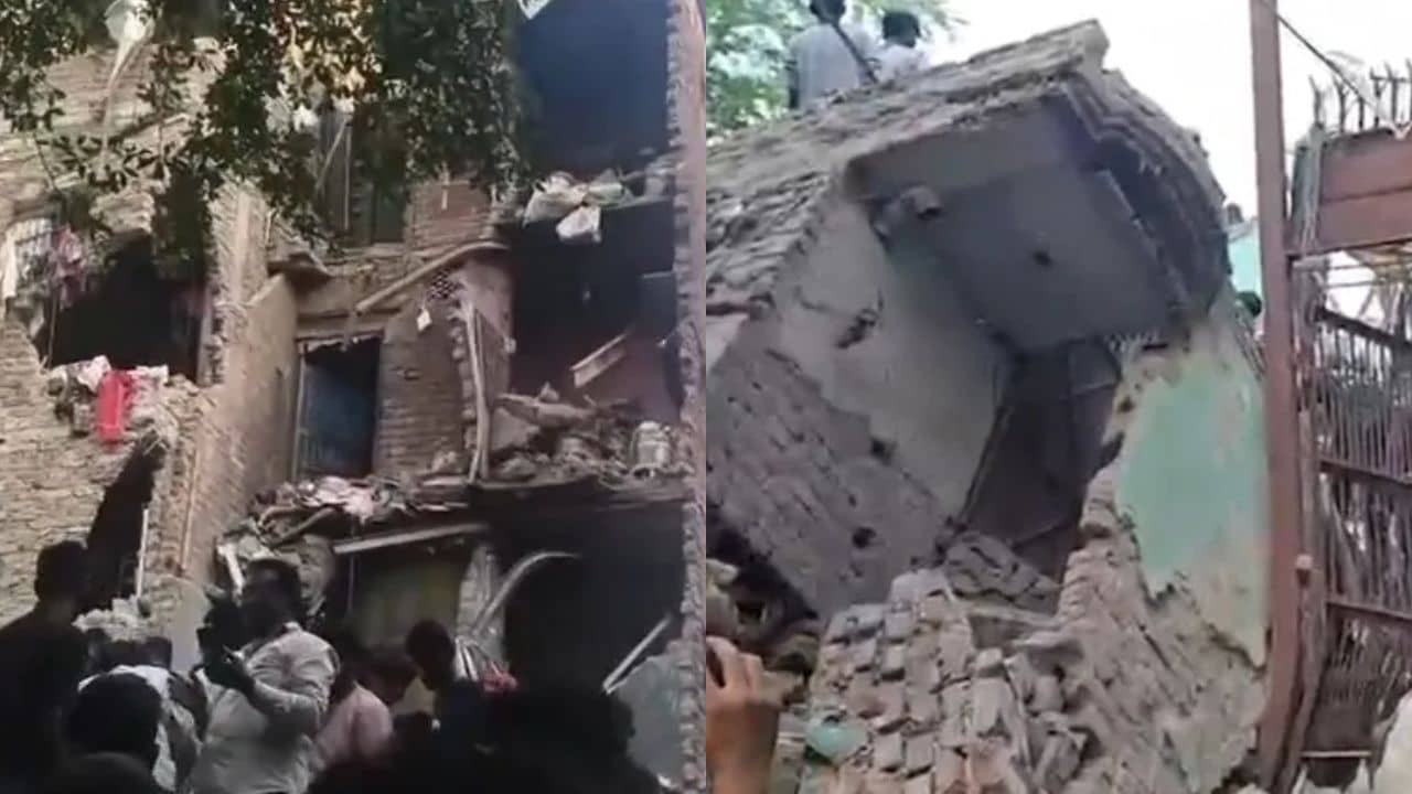 Delhi Building Collapse: এক মাসের ব্যবধানেই ফিরল আতঙ্ক! ভেঙে পড়ল বহুতল, অনেকের চাপা পড়ার আশঙ্কা