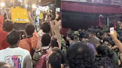 বামেদের বুকস্টল 'ভাঙচুর'! পুলিশের সঙ্গে ধস্তাধস্তি! রণক্ষেত্র যাদবপুর