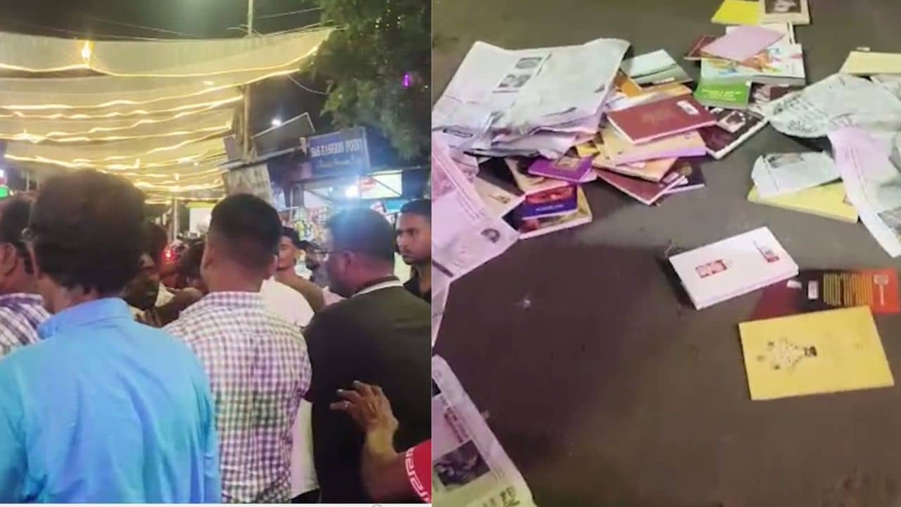 CPIM Book Stall Vandalized: এবার এন্টালিতে সিপিএমের বুকস্টল ভাঙচুর, প্রাক্তন মন্ত্রীকে মারধরের অভিযোগ