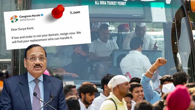 এবার প্রধান বিচারপতিকে নিশানা, কংগ্রেসের 'উদ্দেশ্য' নিয়ে উঠছে প্রশ্ন