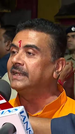 পুজোয় মল্লিক বাড়িতে কী খেলেন, বললেন মুখ্যমন্ত্রী শুভেন্দু