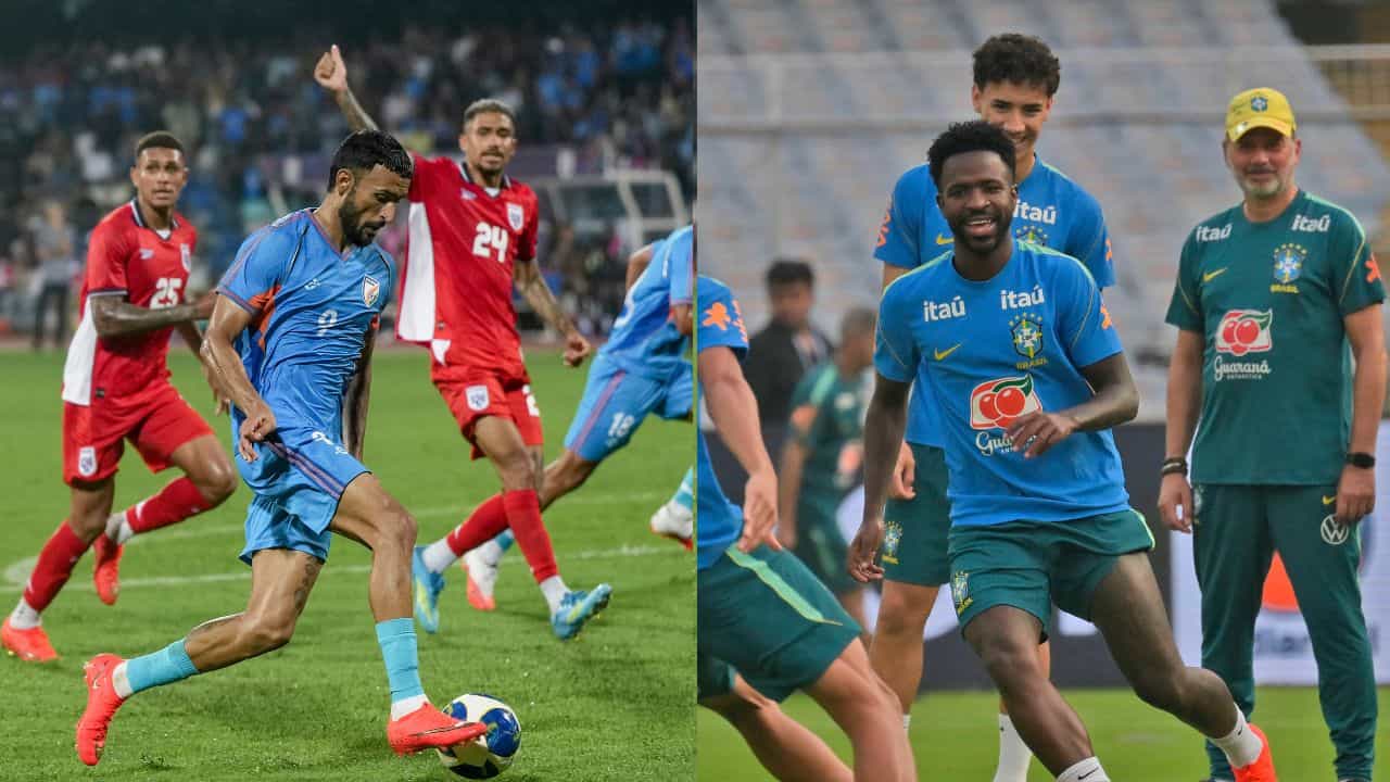 India vs Brazil: আড়াই ঘন্টা পরেই শুরু ভারত বনাম ব্রাজিল মহারণ, বাড়িতে বসে কীভাবে দেখবেন ম্যাচ? India vs Brazil: আড়াই ঘন্টা পরেই শুরু ভারত বনাম ব্রাজিল মহারণ, বাড়িতে বসে কীভাবে দেখবেন ম্যাচ?