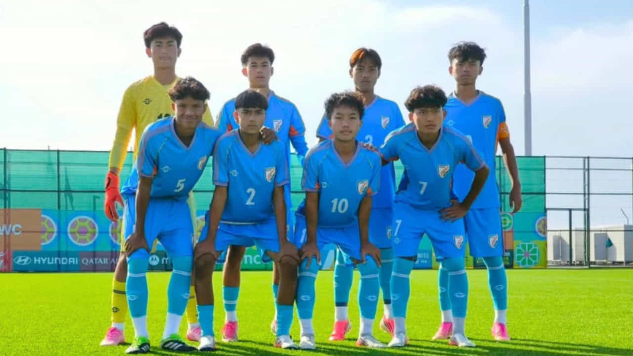 FIFA U15 World Cup: ফুটবল বিশ্বকাপে বাঙালির গোল, লাওসকে হারিয়ে অভিযান শুরু ভারতের ছোটদের FIFA U15 World Cup: ফুটবল বিশ্বকাপে বাঙালির গোল, লাওসকে হারিয়ে অভিযান শুরু ভারতের ছোটদের