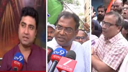 চোরবাগানের ঘটনার পর গিরিশ পার্কে বিরল ছবি, একই সময়ে উড়ল তিন পতাকা