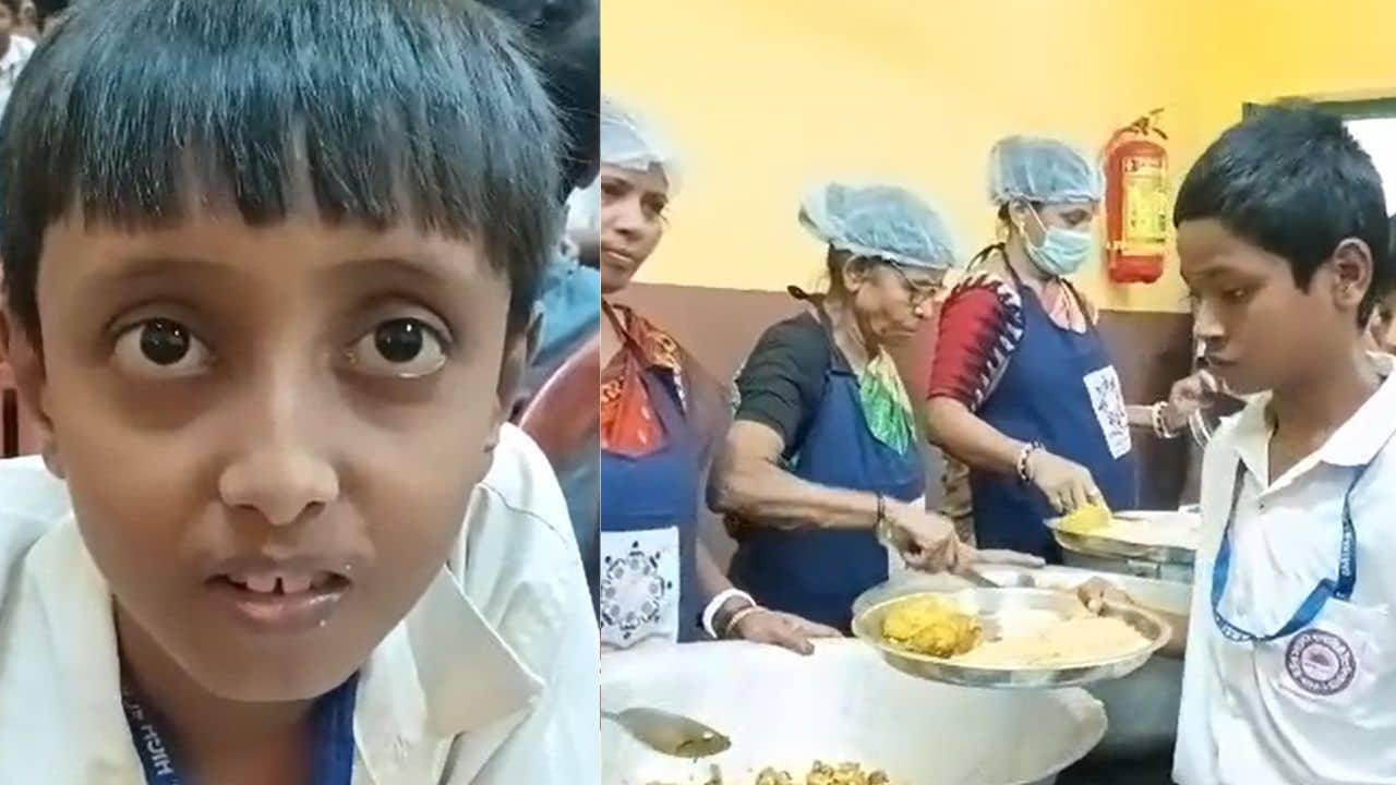 Chicken Biriyani in Mid Day Meal: পাতে পড়ল ধোঁয়া ওঠা চিকেন বিরিয়ানি! মিড ডে মিলে বিরাট সারপ্রাইজ, খুশিতে ডগমগ ছাত্ররা