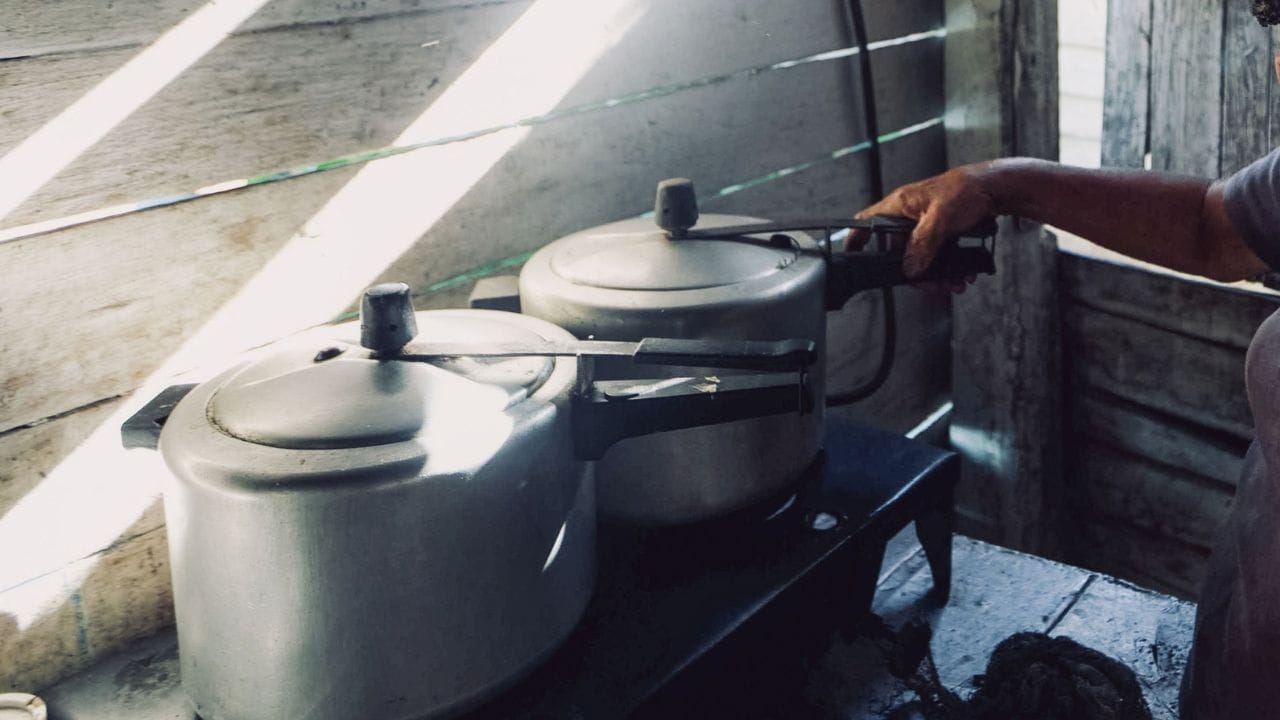 প্রেশার কুকারে রান্না করার সময় এর রাবারটি সঠিকভাবে লাগানো আছে কিনা, তাও দেখে নেওয়া উচিত। এছাড়া সেফটি ভালভে কোনও ময়লা যাতে আটকে না থাকে, তাও দেখে নেবেন। তাই রান্না শেষে বাতাস পুরোপুরি বেরিয়ে যাওয়ার পরেই প্রেশার কুকারের ঢাকনা খুলুন।