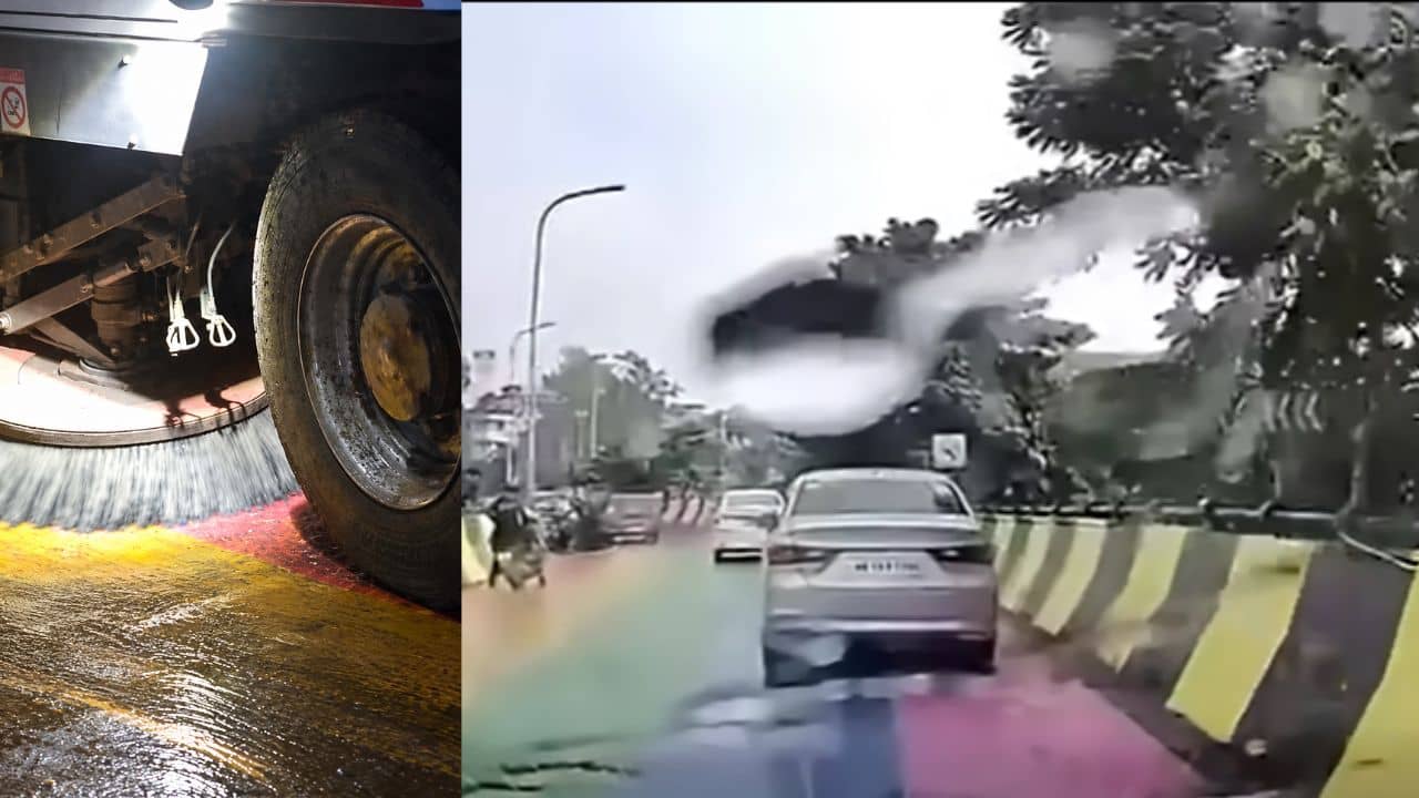 Flyover Colour: অবৈজ্ঞানিক বিপজ্জনক রং যদি তুলতেই হয়, ছেলেমানুষি করে লাগালেন কেন? ফ্লাইওভার থেকে ফের মুছে ফেলা হচ্ছে রং?