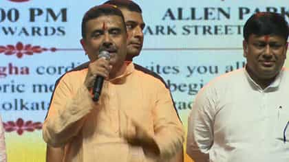 মা দুর্গার আগমনিতে পার্কস্ট্রিট শুদ্ধ হল: শুভেন্দু