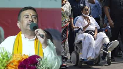 ২০২১-এর ভোটের আগে আদৌ পা ভেঙেছিল মমতার? এবার বিস্ফোরক দাবি শুভেন্দুর