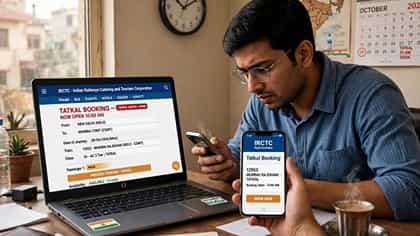 কনফার্ম টিকিট পাননি? তৎকাল টিকিট বুকিংয়ের করার সহজ পদ্ধতি জানুন