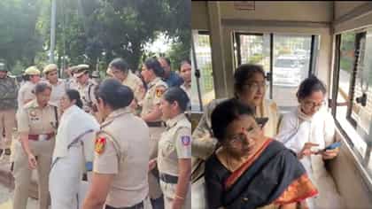 দিল্লিতে আটক করা হল মমতা বন্দ্যোপাধ্যায়কে, কেন?