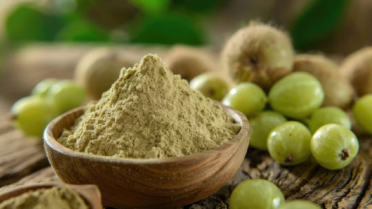 চুলের যত্নে আমলকির গুণাগুণ কারও অজানা নয়, কারণ এটি ভিটামিন সি এবং অ্যান্টিঅক্সিডেন্টে ভরপুর। আমলকি শরীরে মেলানিন তৈরি করতে সাহায্য করে, যা চুলের কালো রং ধরে রাখে। রোজ কাঁচা আমলকি বা চিনি ছাড়া আমলকির রস খেলে দারুণ উপকার পাওয়া যায়। Magnific