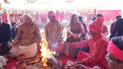 ধুনুচি নাচ, ডান্ডিয়া থেকে যজ্ঞ! দিল্লির বুকে জমজমাট টিভি৯ ফেস্টিভ্যাল