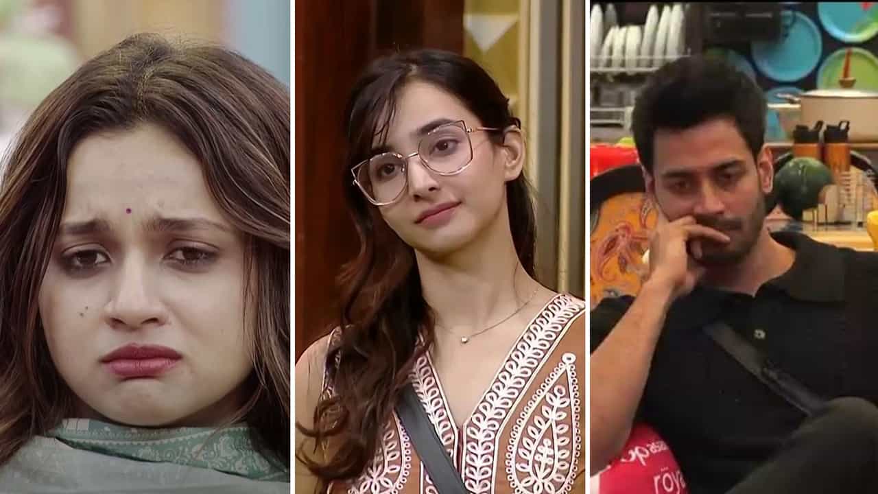 Bigg Boss Bangla: 'মেকআপ ছাড়া তোমাকে বেশি সুন্দর লাগে!' রাজবীরের মন্তব্যে চটলেন সৃজলা, হাউহাউ করে কাঁদলেন নন্দিনী Bigg Boss Bangla: 'মেকআপ ছাড়া তোমাকে বেশি সুন্দর লাগে!' রাজবীরের মন্তব্যে চটলেন সৃজলা, হাউহাউ করে কাঁদলেন নন্দিনী