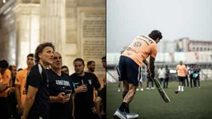 ১৯৯ টাকায় পাওয়া যাচ্ছে উরুগুয়ে ম্যাচের টিকিট, শহর ঘুরে দেখলেন ফোরলানরা